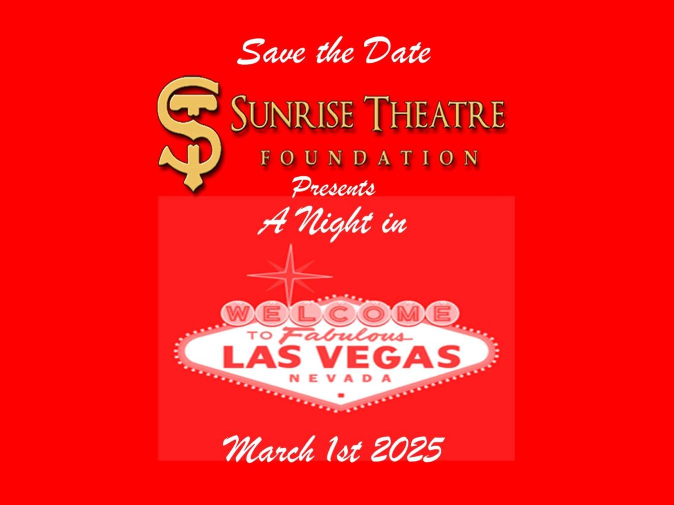 a night in las vegas landscape save date 10 20 24 red